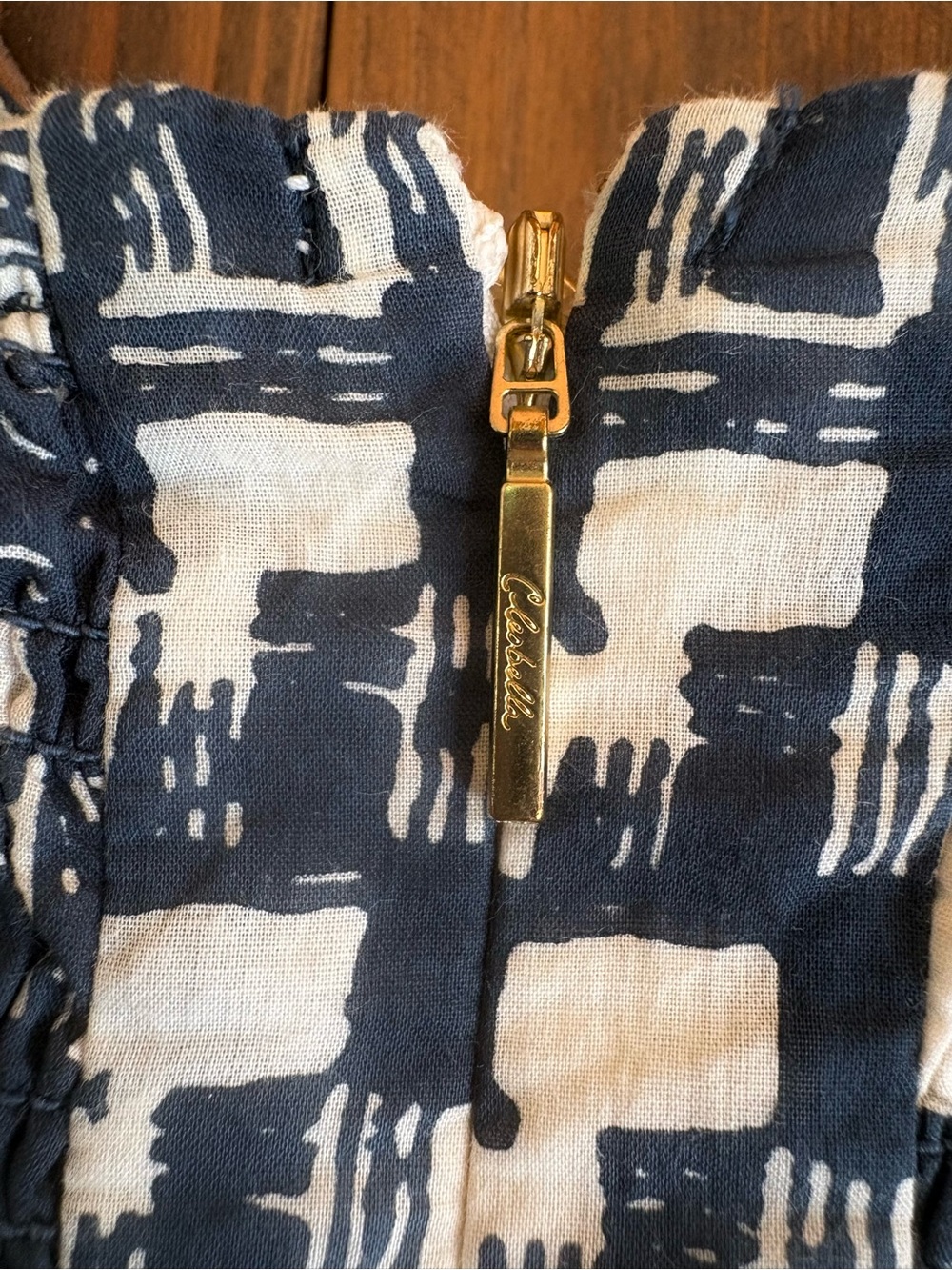 CLEOBELLA 100% Organic Cotton lone Ankle Dress In Cassia Print. Size XS - Picture 10 of 13